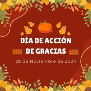Día de Acción de Gracias 2024 Fecha