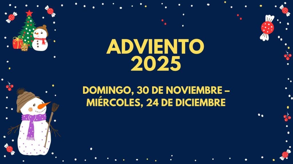 Adviento 2025 Fecha
