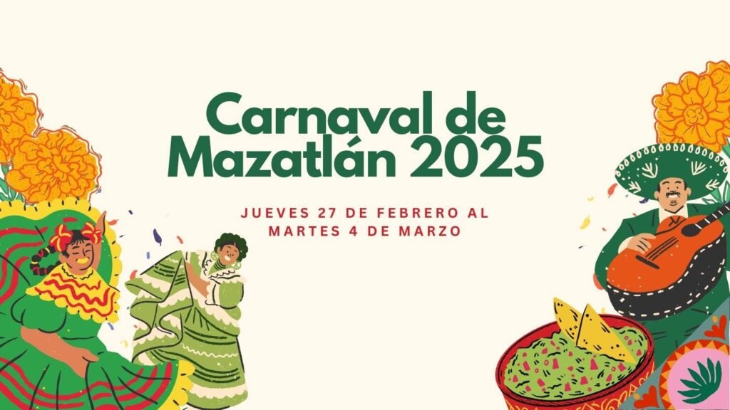 Fecha del Carnaval de Mazatlán 2025